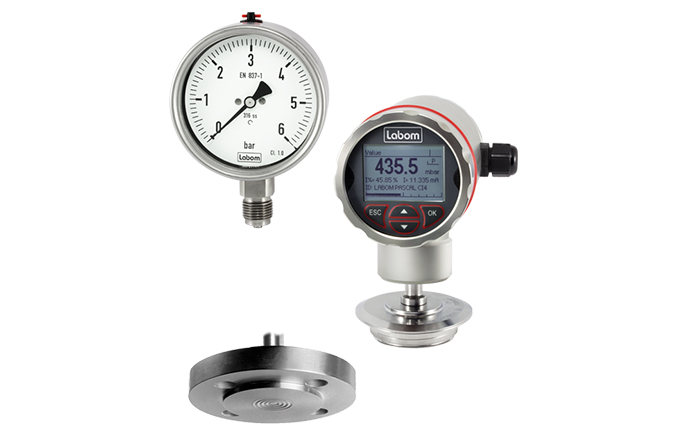 LABOM社（ドイツ製）圧力計、温度計、レベル計